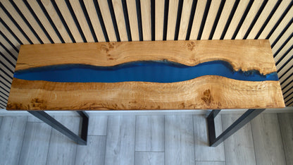 Pill Bottle Blue River Console